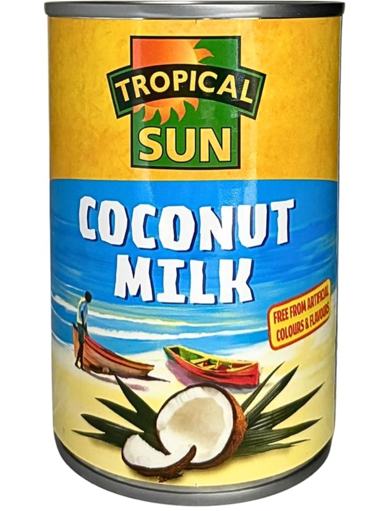 Tropical Sun Coconut Milk 12x400gm.