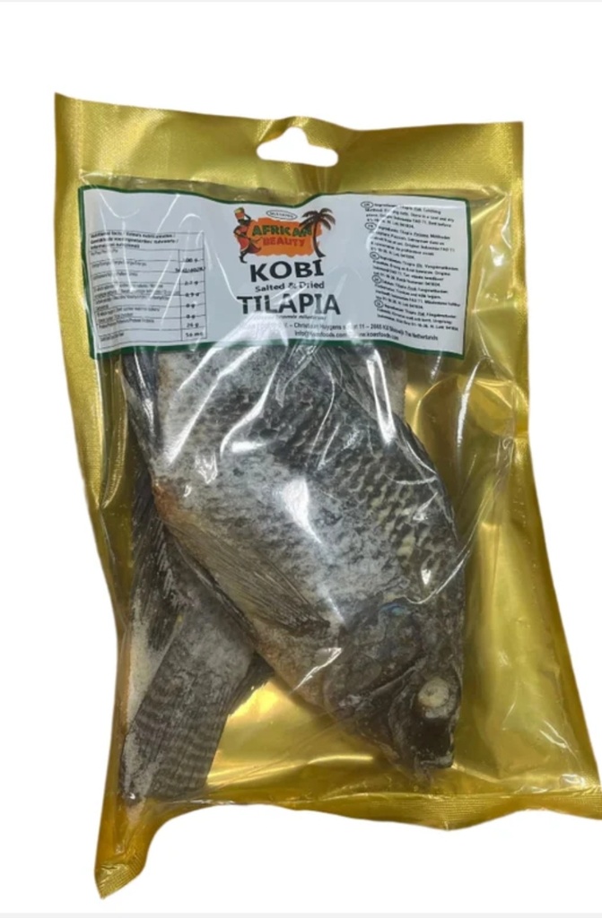 African Beauty KOBI (Salted Tilapia) Individually Packed 2kg.