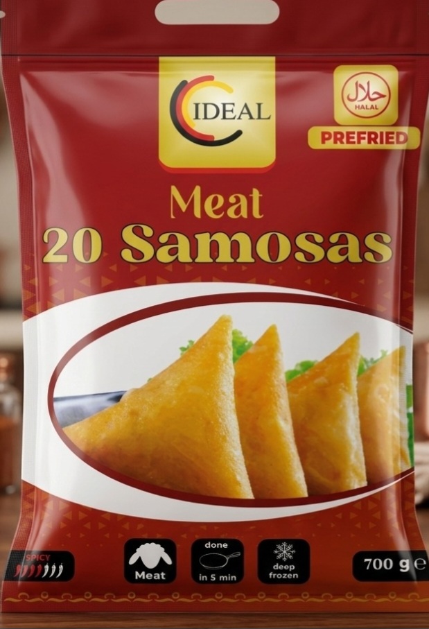 MF/Ideal Meat Samosa (20pc) x 15pakets.