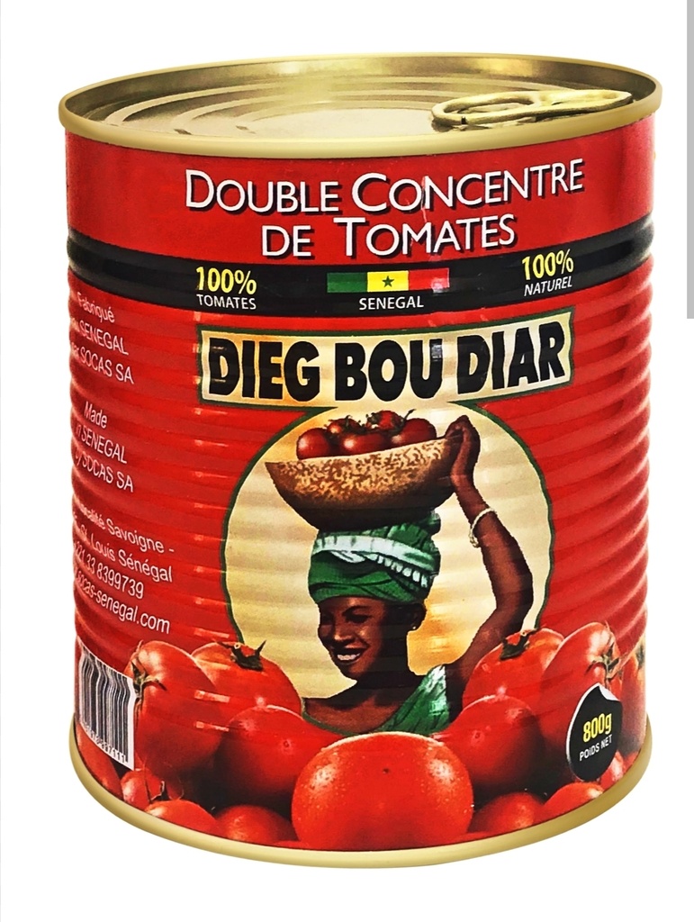 Dieg Bou Diar Tomate Senegal 12x400gm
