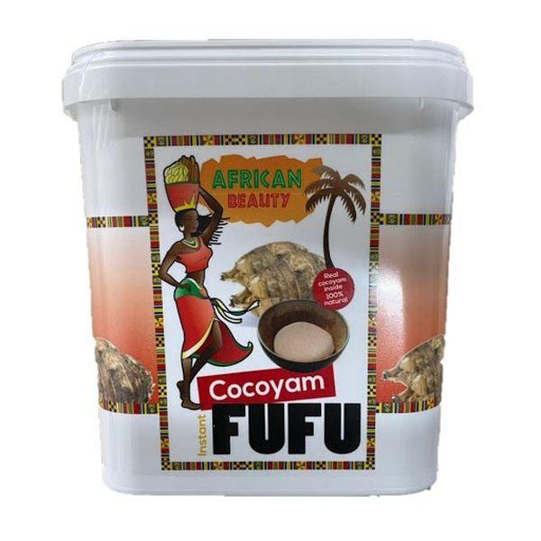 African Beauty Cocoyam Fufu (Bucket) 4kg 