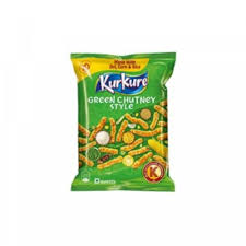 Kurkure Green Chutney Style Chips 80 Pcs.