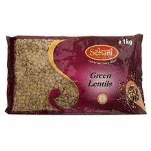 Schani Green Lentils 10x1kg.
