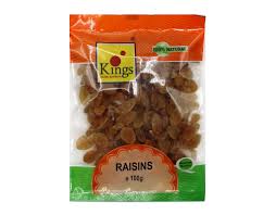Kings Raisins Green Kishmish 20x100gm.