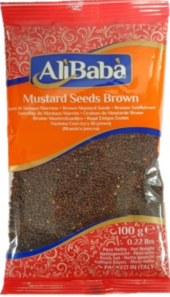 Ali Baba Mustard Seeds Brown 20x100gm.