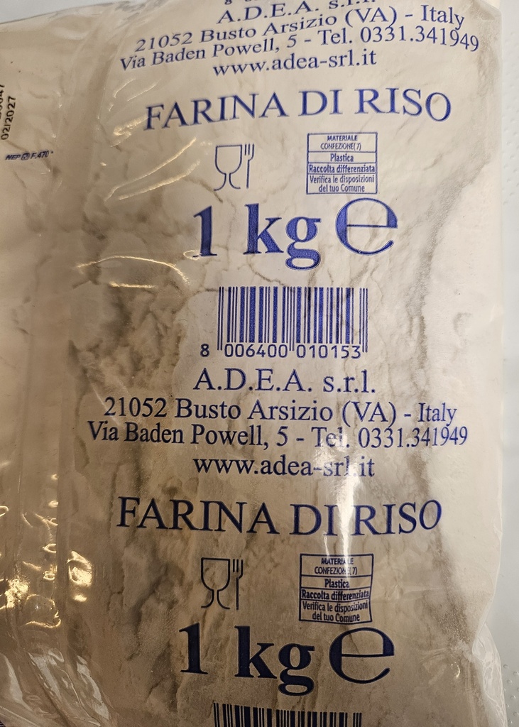 Adea Rice Flour  Farine De Riz 20x1kg
