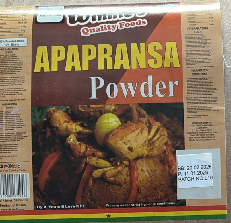 Winnies Aparansa Flour 20x1kg.