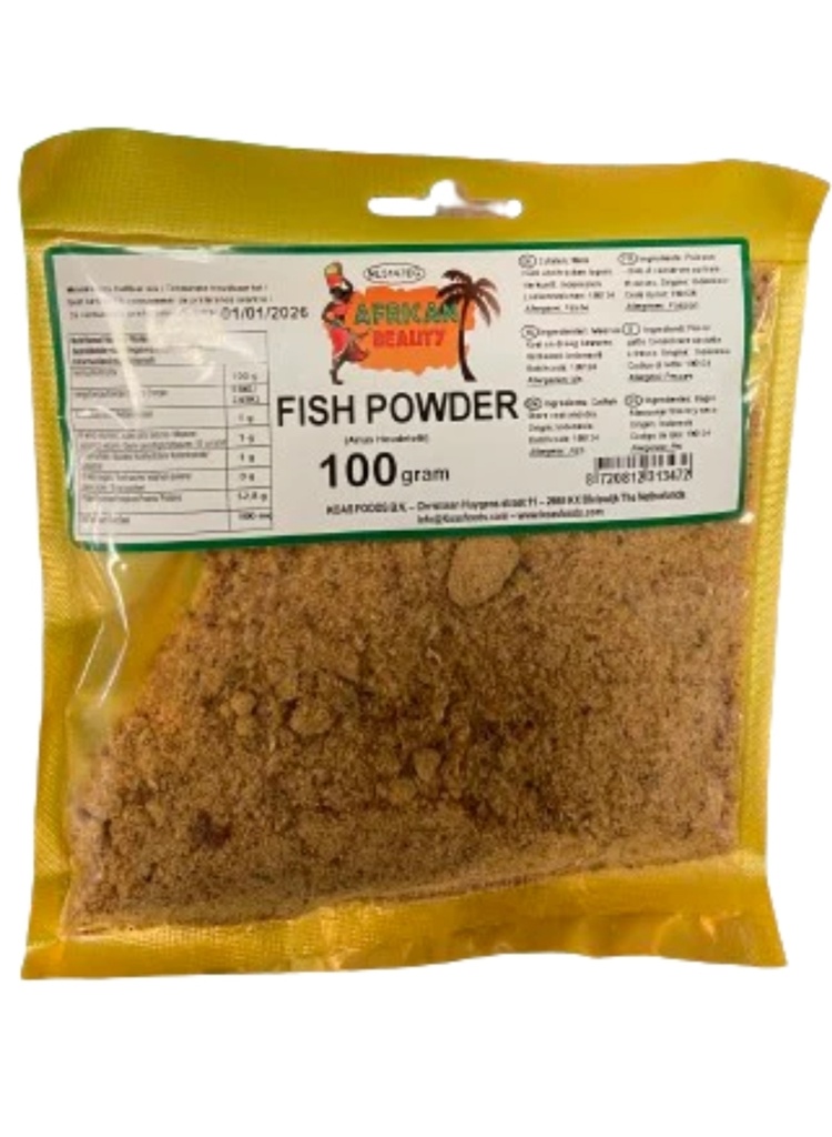 African Beauty Fish Powder 20x100gm.