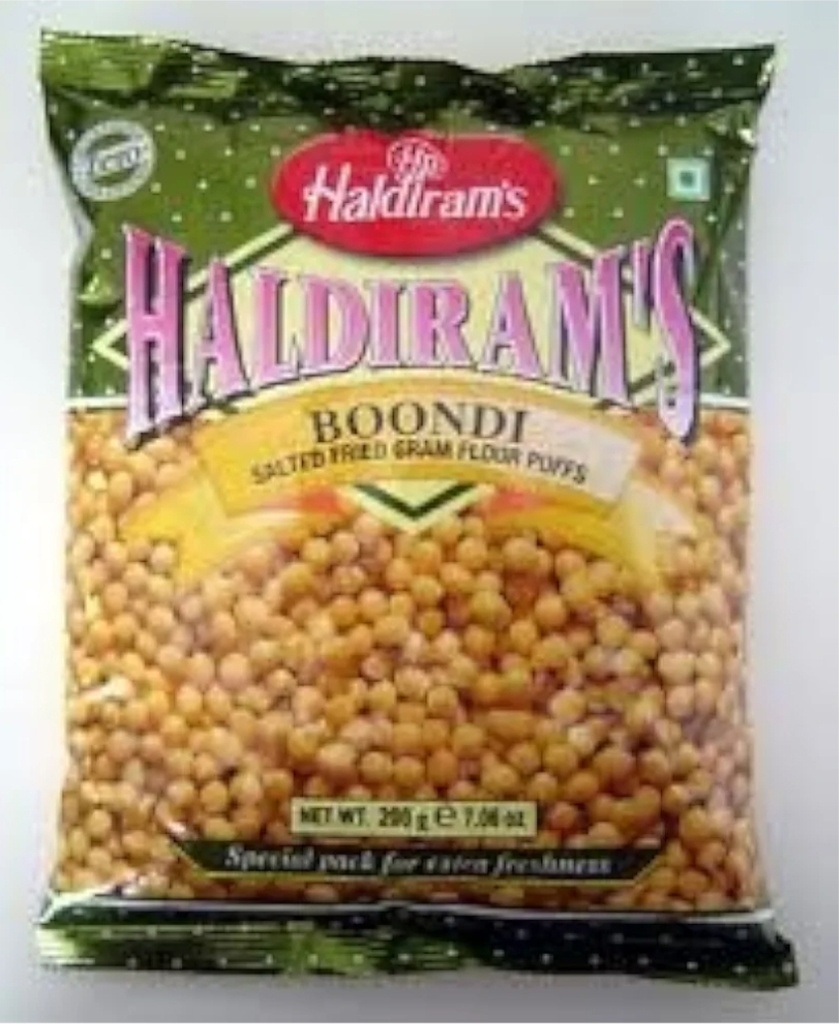 Haldiram Boondi Plain 10x200gm. 