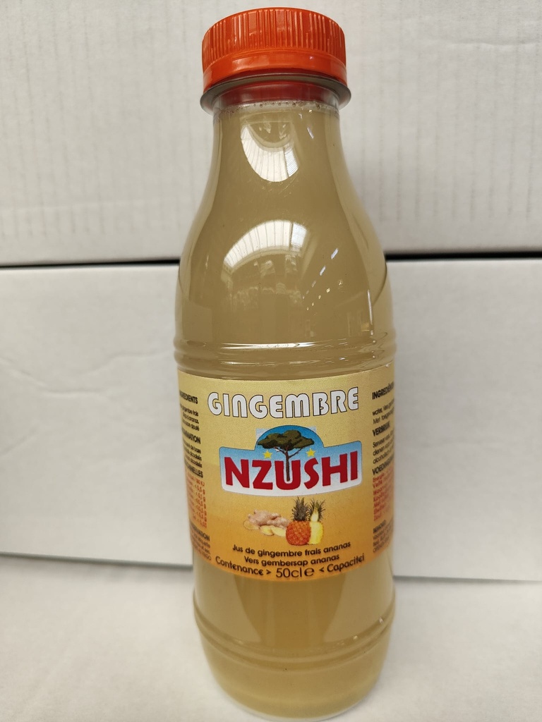 Nzushi Ginger & Anana Drink 24x500ml.