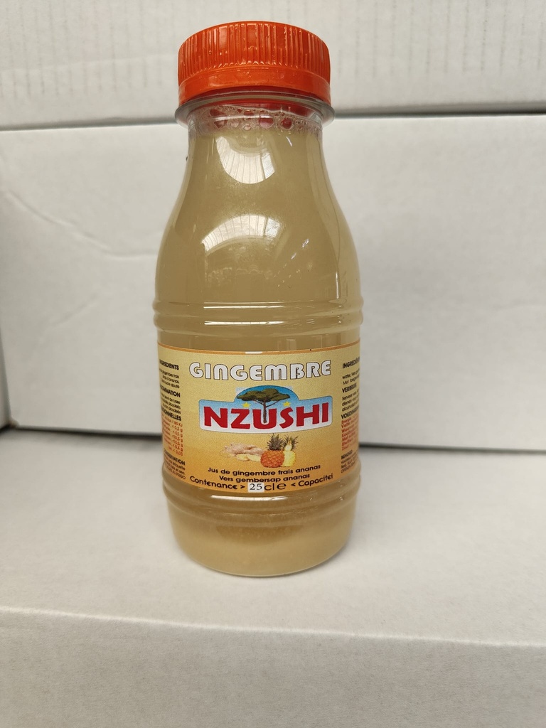 Nzushi Ginger & Anana Drink  24x250ml 