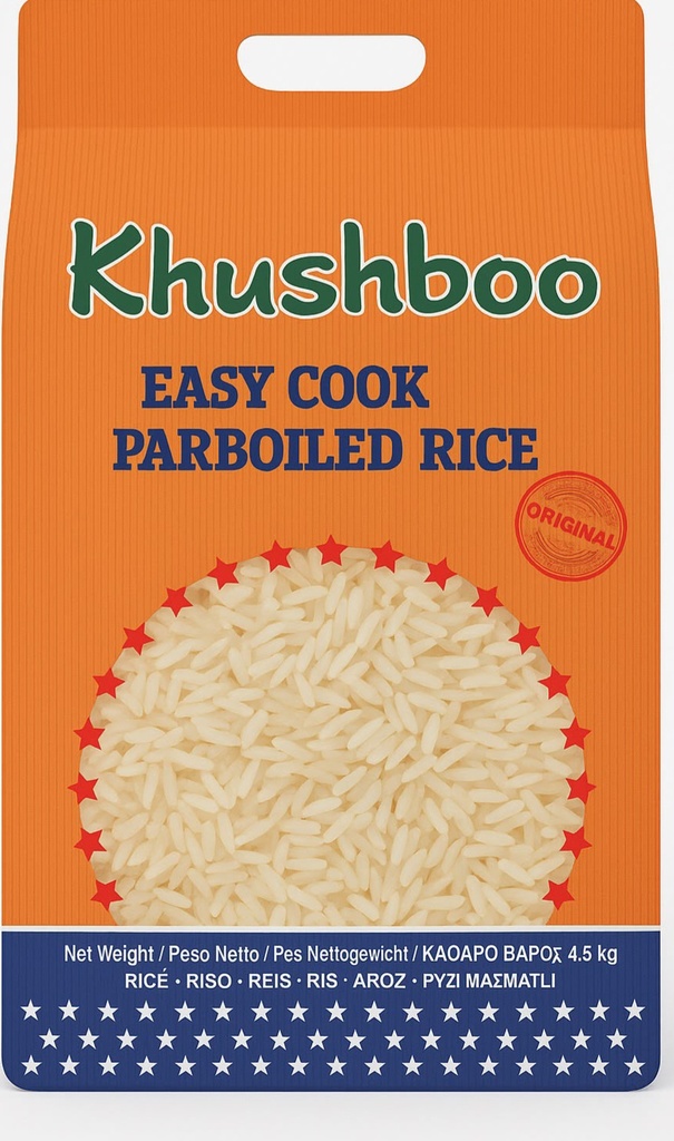 Khushbo Easy Cooked Rice 4x4.5kg.