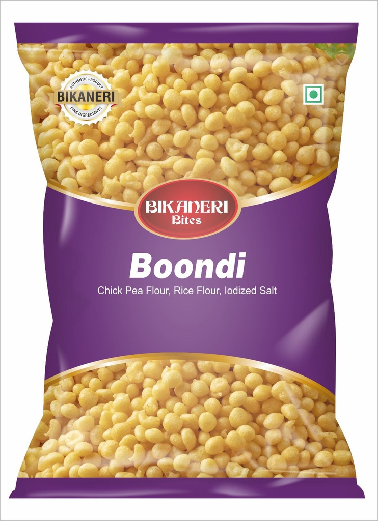 Bikaneri Bites Boondi Plain 10x150gm.