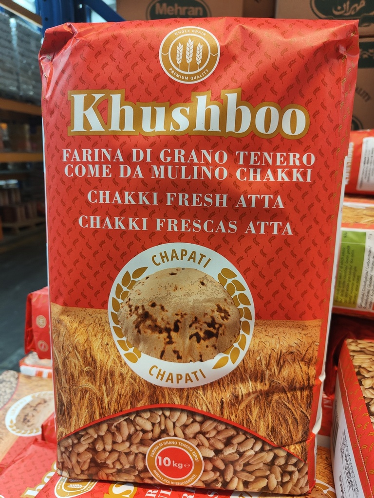 Khushboo Chakki Fresh  Atta 10kg.