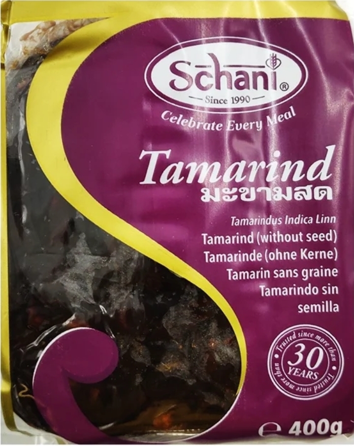 Schani Tamarind without Seeds 50x400gm. 