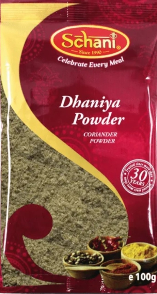 Schani Dhania Coriander Powder 20x100gm.