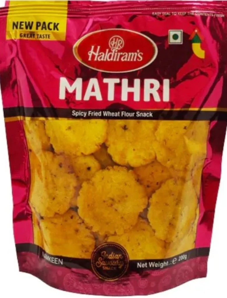 Haldiram Mathri 10x200gm.