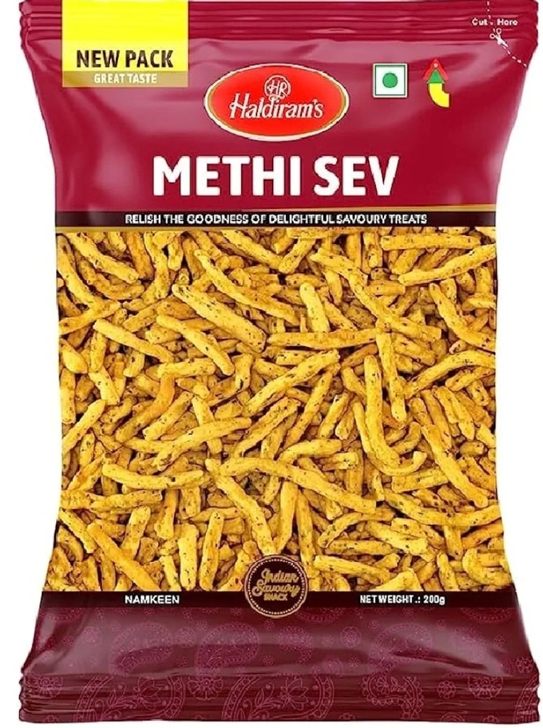 Haldiram Methi Sev 10x200gm.
