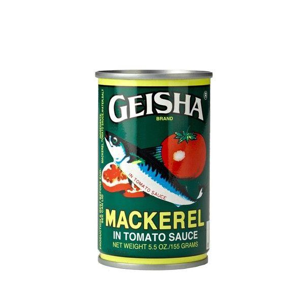 Geisha Jack Makerel Tomate Sauce Green 12x425gm.
