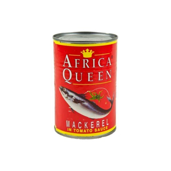 African Queen Mackerel Tomate Sauce 24x425gm 