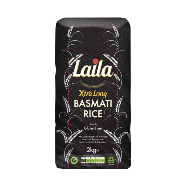 Laila Xtra Long Grain Basmti Rice Black 5kg 