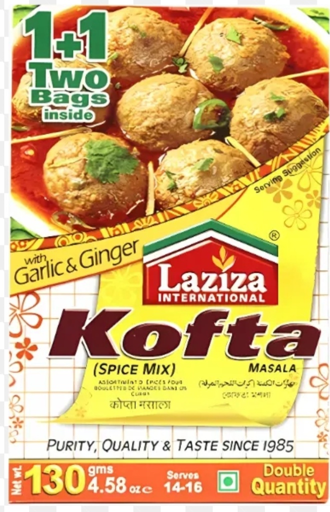 Laziza Kofta Masala 6x130gm