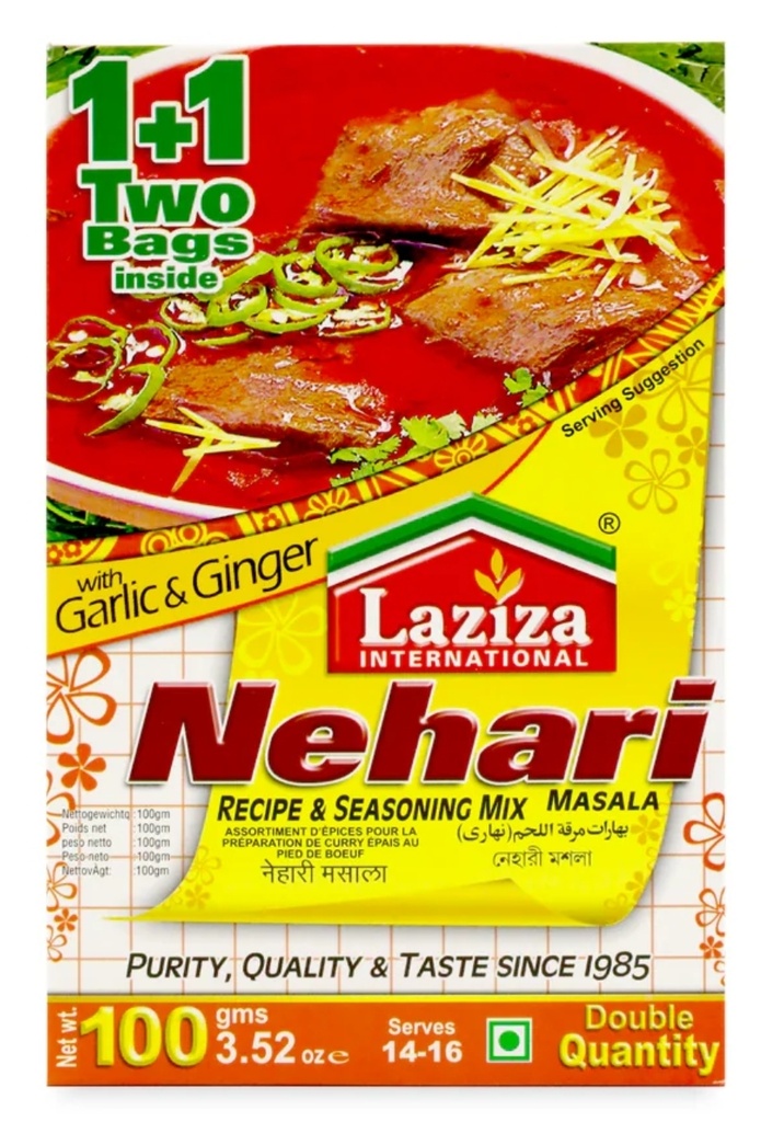 Laziza Nehari Masala 6x100gm