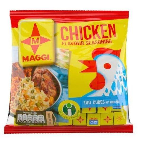 Maggi Cubes Chicken Nigerian En Sachet 20x50x8gm.