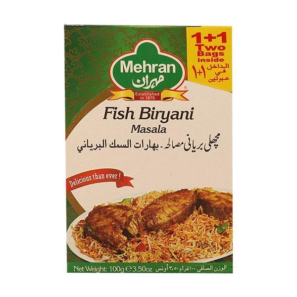 Mehran Fish Biryani Masala 12x100gm