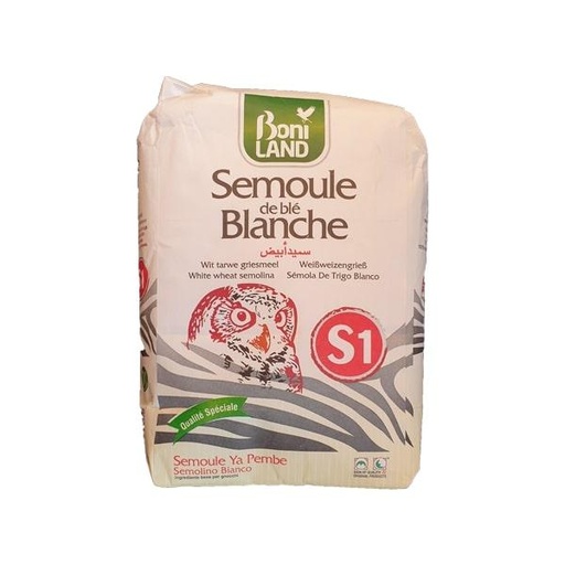 [D10907] Millo Semoule Blanche S1 Fin Boniland 5kg.