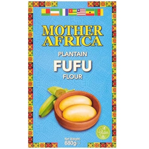 [PPR186] Mother Africa Plantain Fufu 24x680gm 