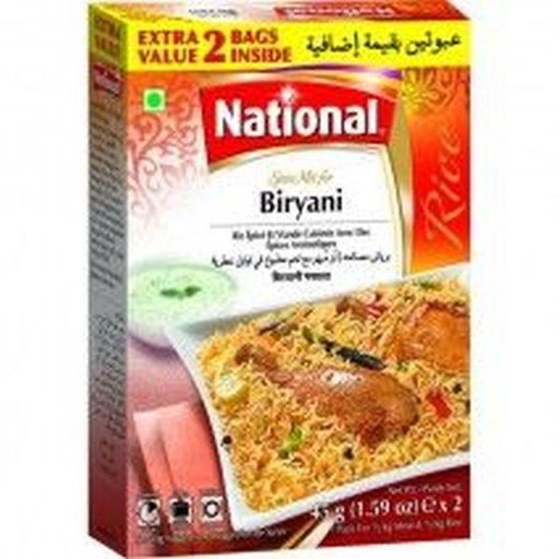 [D11299] National Biryani Beef Spice Mix 6x78gm  