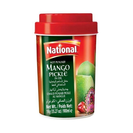 [PSP241] National Pickels Mango In Oil 6x1kg  