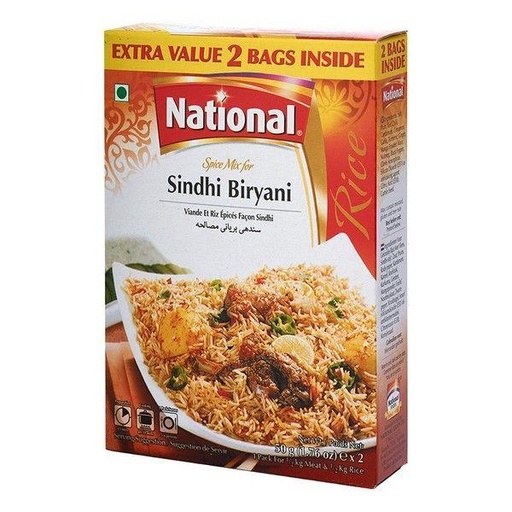 [D11310] National Sindhi Biryani Spice Mix 6x82gm  