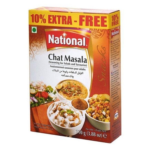 [PSP250] National Spice Mix Chaat Masala 6x100gm 