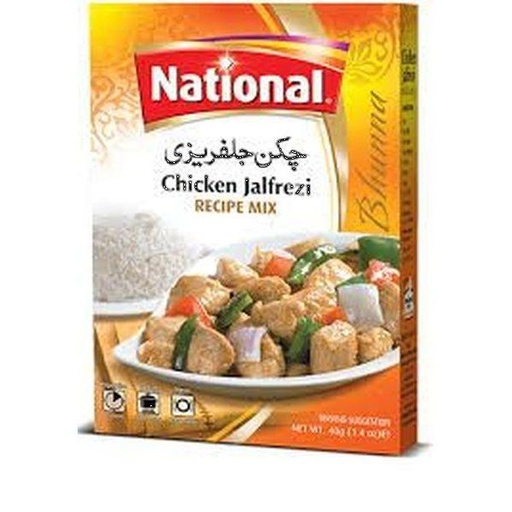[D11317] National Spice Mix Chicken Jalfrezi 6x74gm 