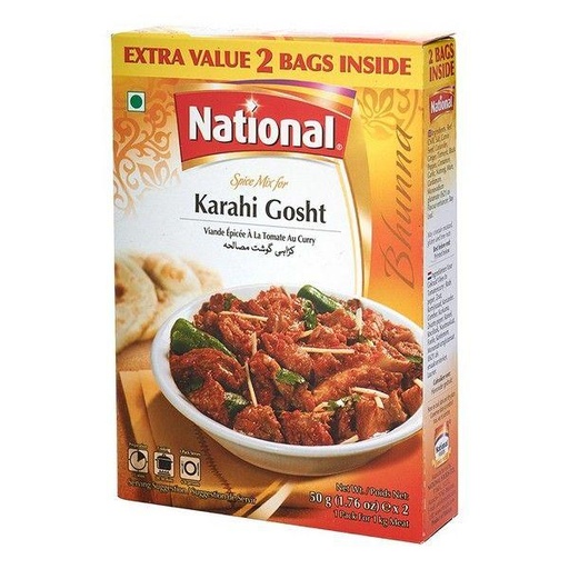 [PSP260] National Spice Mix Karahi Ghost 6x94gm 