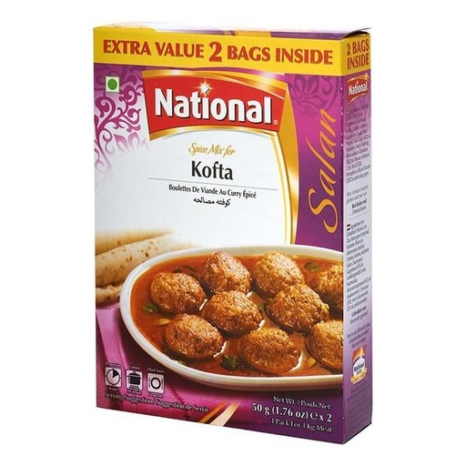 [D11325] National Spice Mix Kofta 6x86gm   