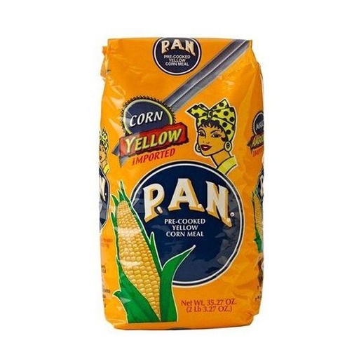 [D10917] Pan Mais Corn Flour 10x1kg (Orange) Packing.  