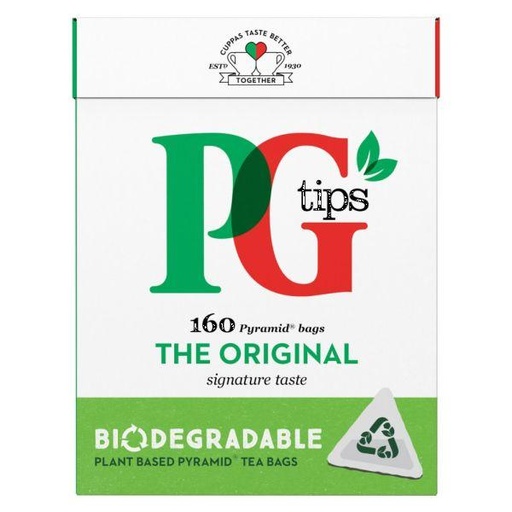 [B10375] Pg Tips Tea Bags 160's 8x464gm