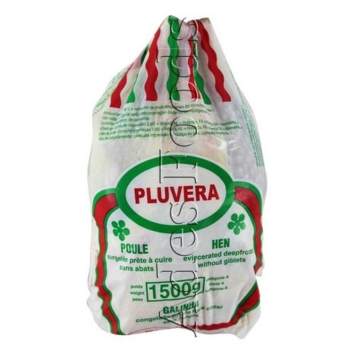 [F102551] Pluvera Whole Hen 10x1500gm 