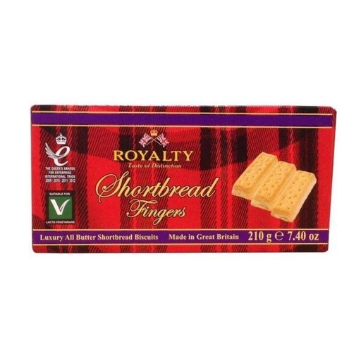 [P11708] Royalty Short Bread 24x210gm 