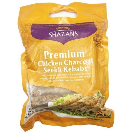 [FRS126] Shazans Charcoal CHICKEN Kebabs 8x900gm 15pcs. 