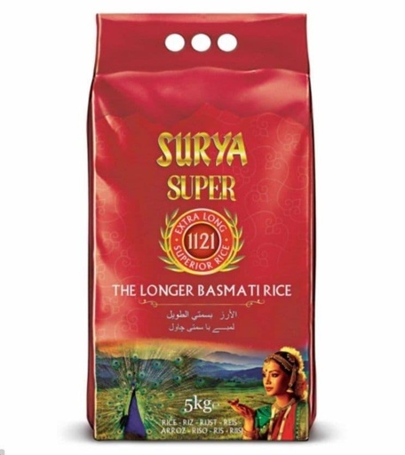 [ART042] Surya Extra Long Superior Basmati Rice 5kg
