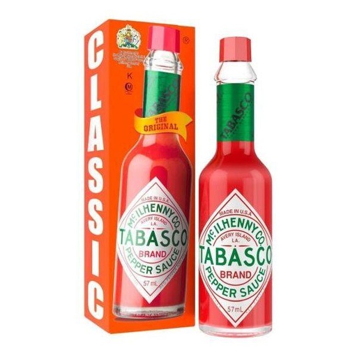 [C10578] Tabasco Red Pepper Sauce 12x60ml