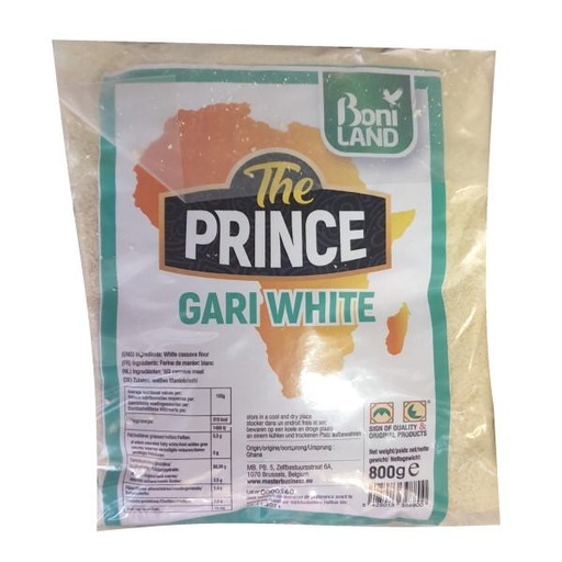 [D10934] The Prince White Gari Africa 8x1kg