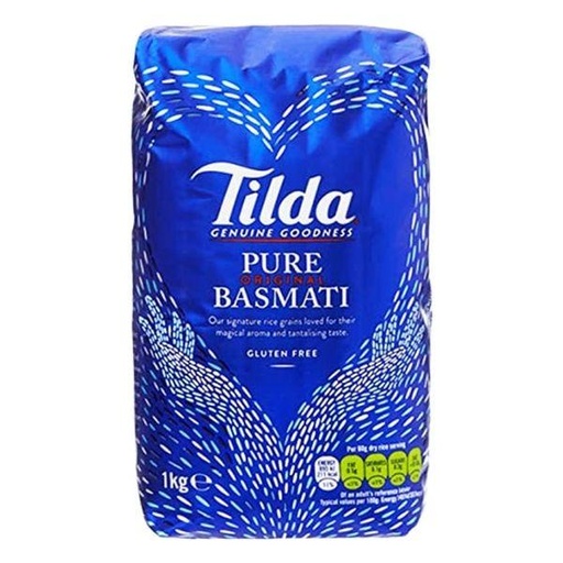 [D11066] Tilda Basmati Rice 8x1kg 