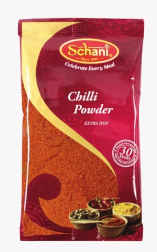 [D11406] Schani Chilli Powder Extra Hot 20x100gm.