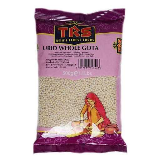 [TRS258] Trs Urid Whole Gota 20x500gm  