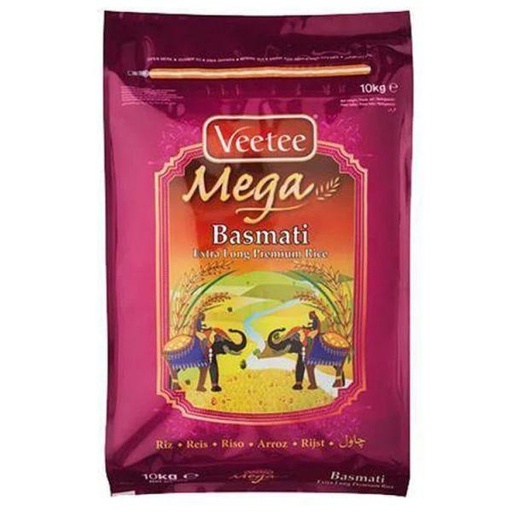 [PPR197] Veetee Mega Extra Long Basmati Rice 10kg